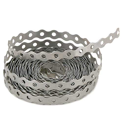 1/2" x 0.030 All Purpose Perforated Band - 18.8 SS