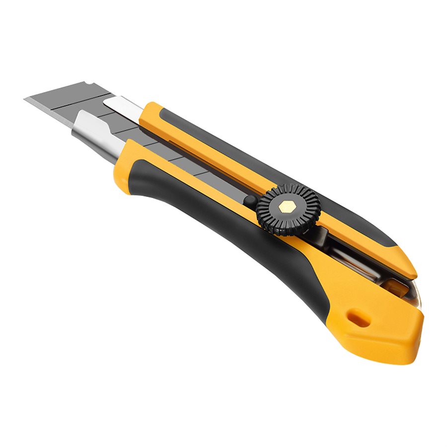 25mm Heavy Duty Snap-Off Utility Knife with Comfort Grip