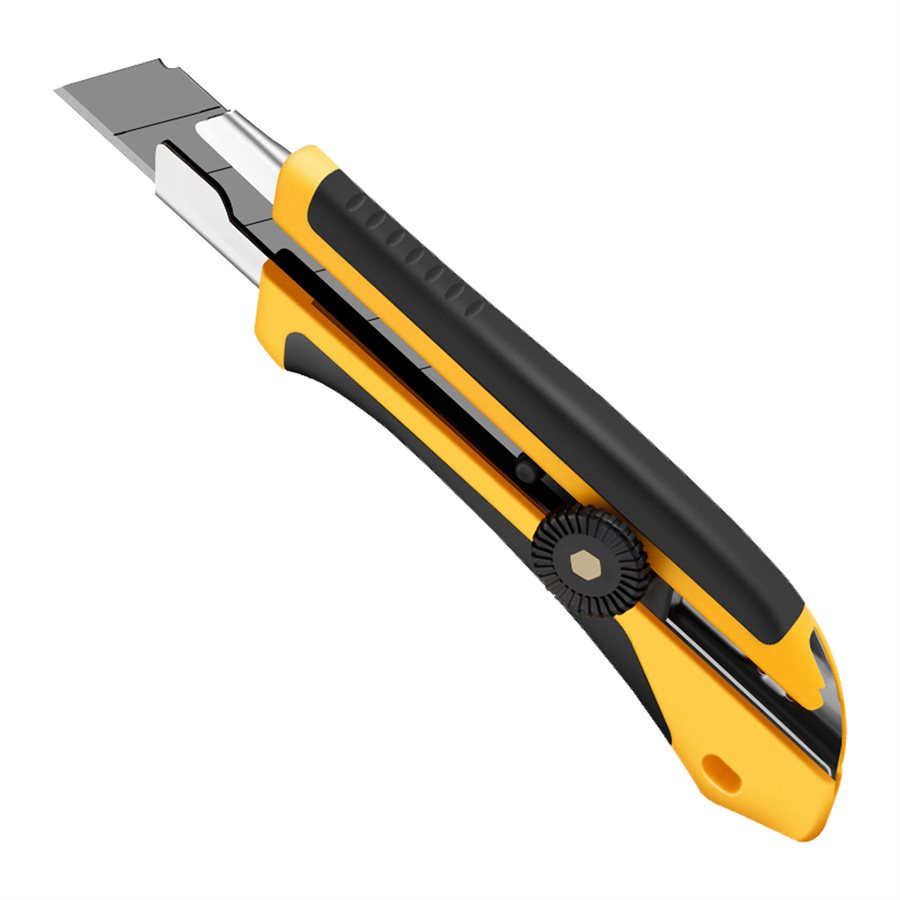 25mm Heavy Duty Snap-Off Utility Knife with Comfort Grip