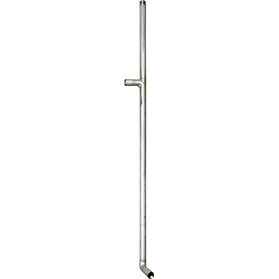 Sow/Piglet Drinker Pipe 1/2" x 42" Right Side - 135 Deg. - Stainless Steel