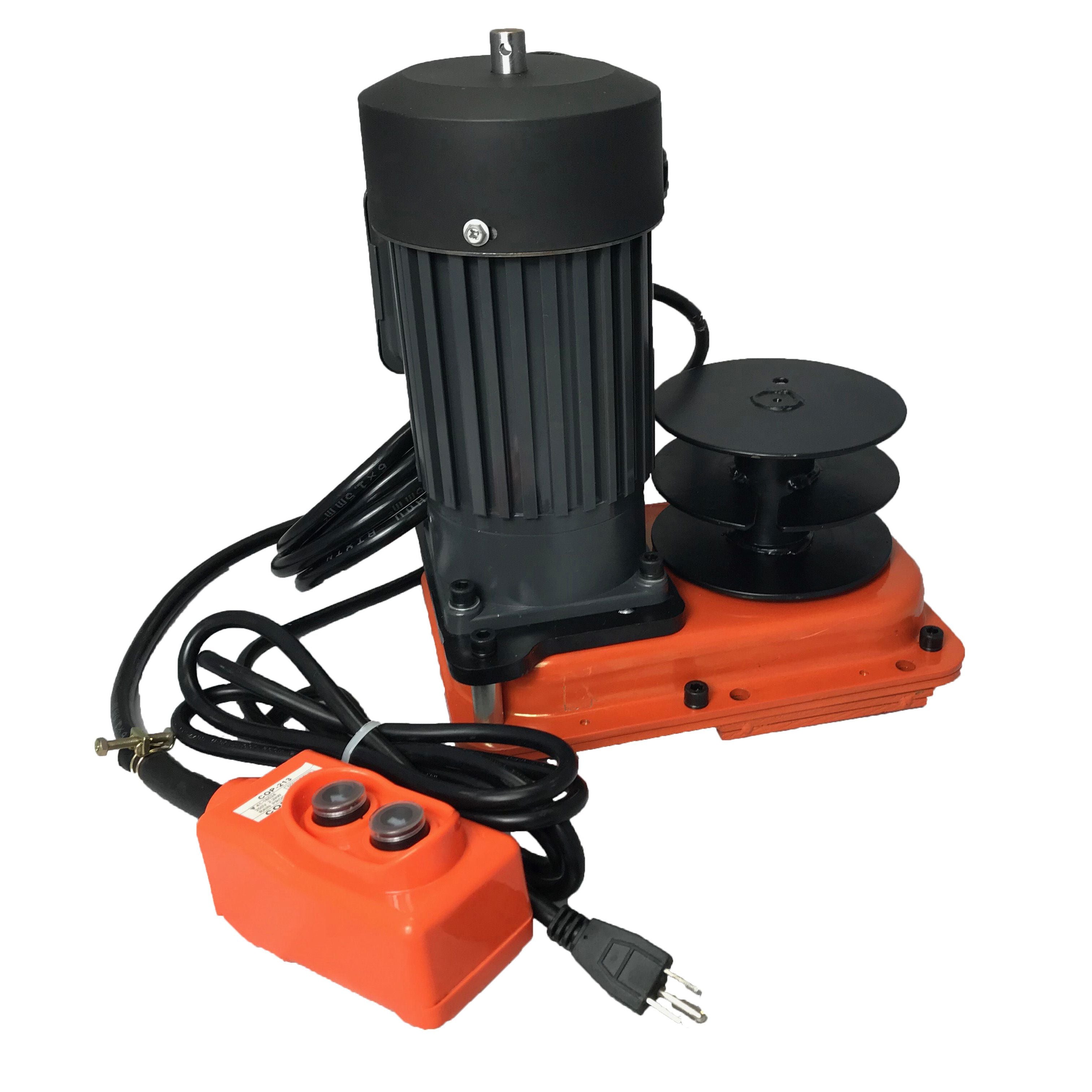 5,000 lb Split-Reel Motorized Overhead Ceiling Winch
