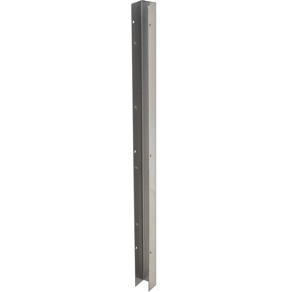 #8 U-Channel End Cap to Exterior Wall Bracket - 18.8 SS