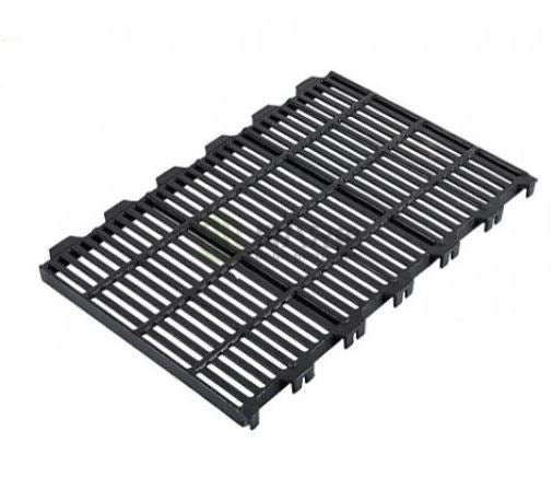 1-1/16" x 23-5/8" x 23-5/8" Interlocking Cast Iron Farrowing Floor Grate