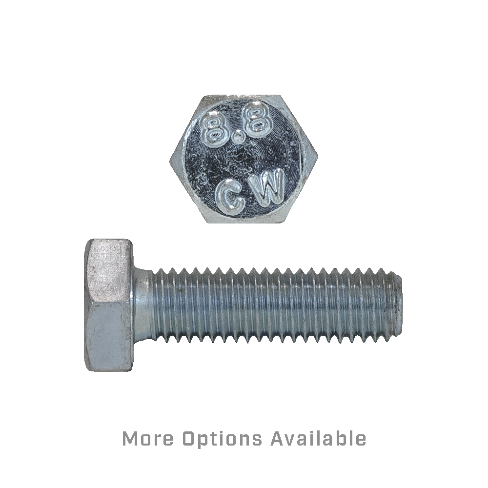 1/2"-13 Hex Bolt UNC Grade 5 Zinc