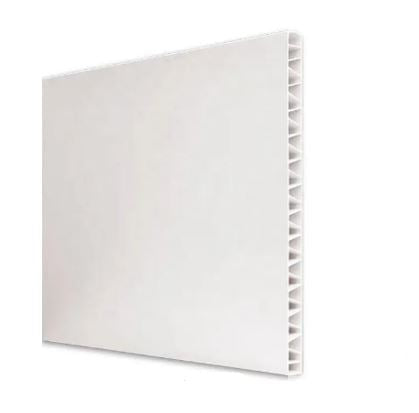 2" x 38" x 19.5ft Z-Brace Finisher PVC Panel - White