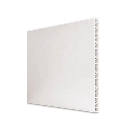 1-3/8" x 29-1/2" x 19.5ft Y-Brace Nursery PVC Panel - White