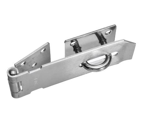 Door Hasp Locking Latch Brushed Finish 18.8 SS