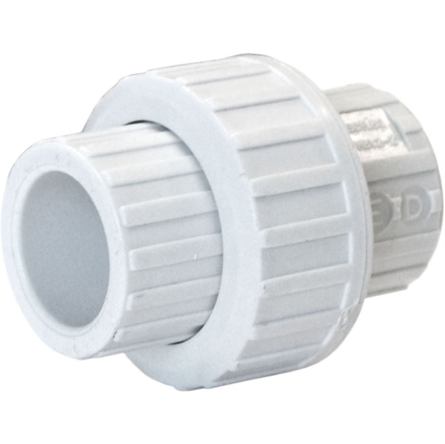 Union Socket PVC Sch40 - White