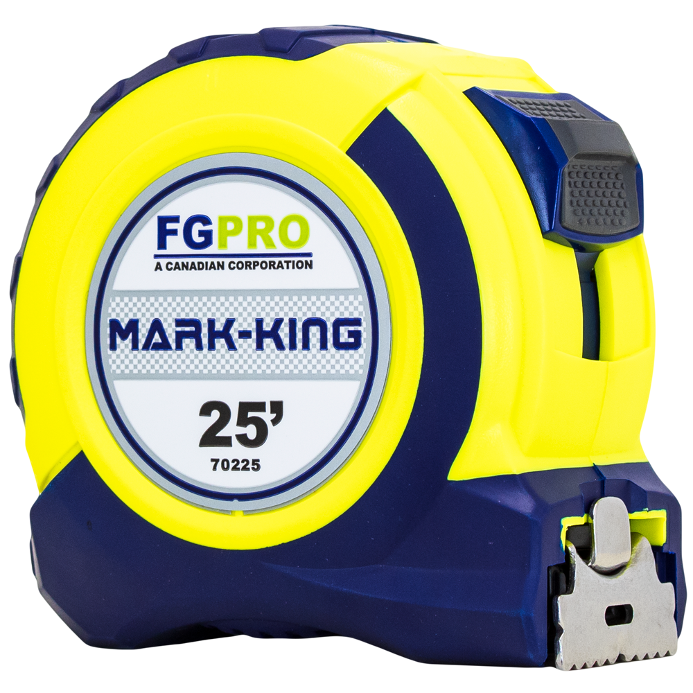MARK-KING Tape Measure 25ft - 16" on Center - Mistake-Free Marking