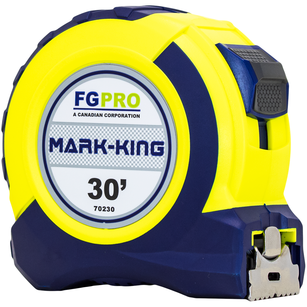 MARK-KING Tape Measure 30ft - 16" on Center - Mistake-Free Marking