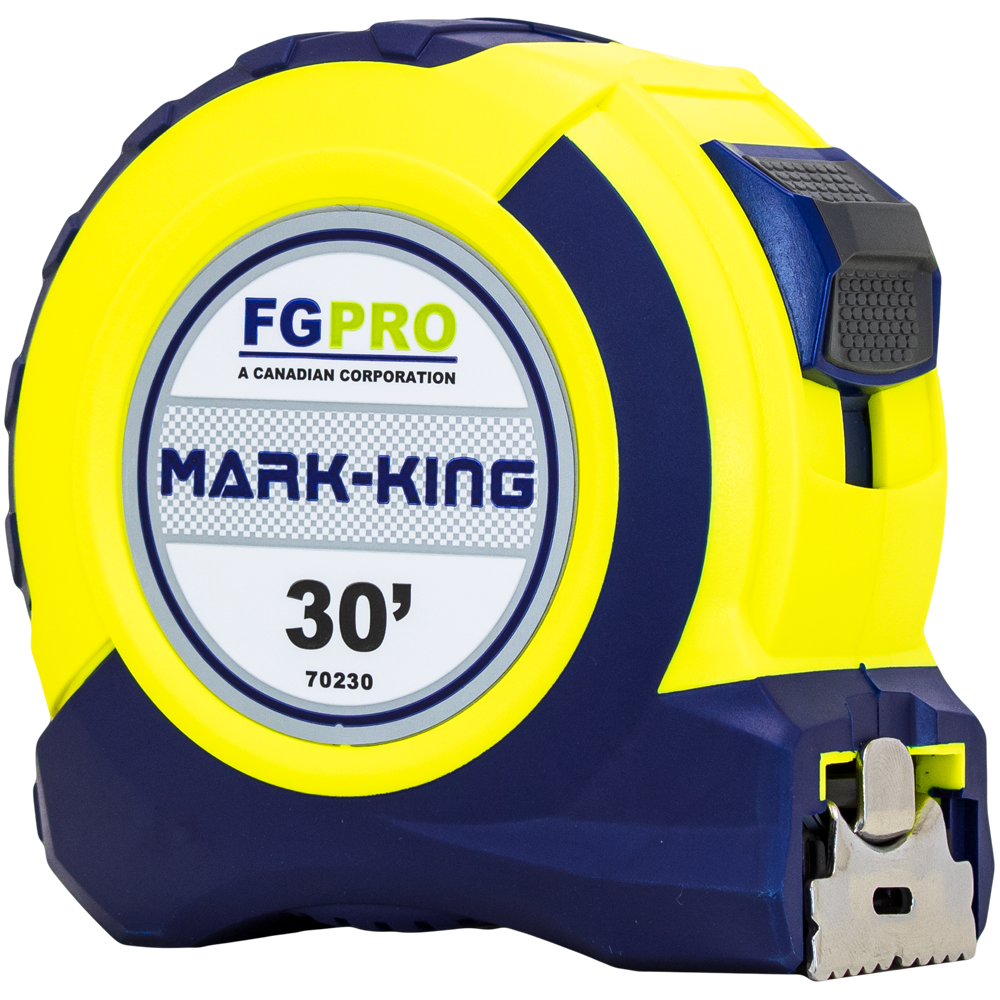 MARK-KING Tape Measure 30ft - 16" on Center -  Mistake-Free Marking