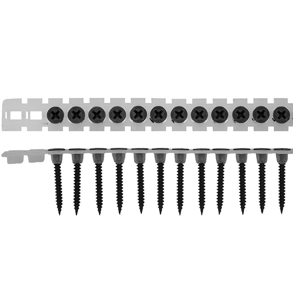 #6 x 1-1/4" Fine Thread Drywall Screw - Belt Collated (1,000-Qty)