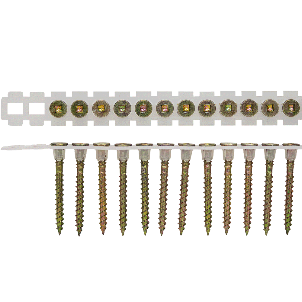 #8 x 1-3/4" Coarse Thread Subfloor Screw - Belt Collated (1,000-Qty)