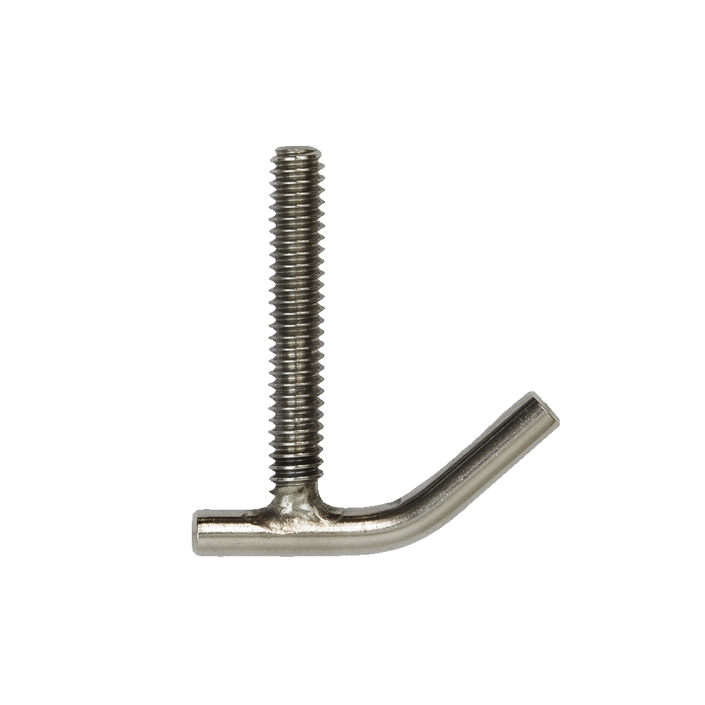 1/4"-20 x 1-1/2" Heat Mat J-Bolt Slot Anchor SS