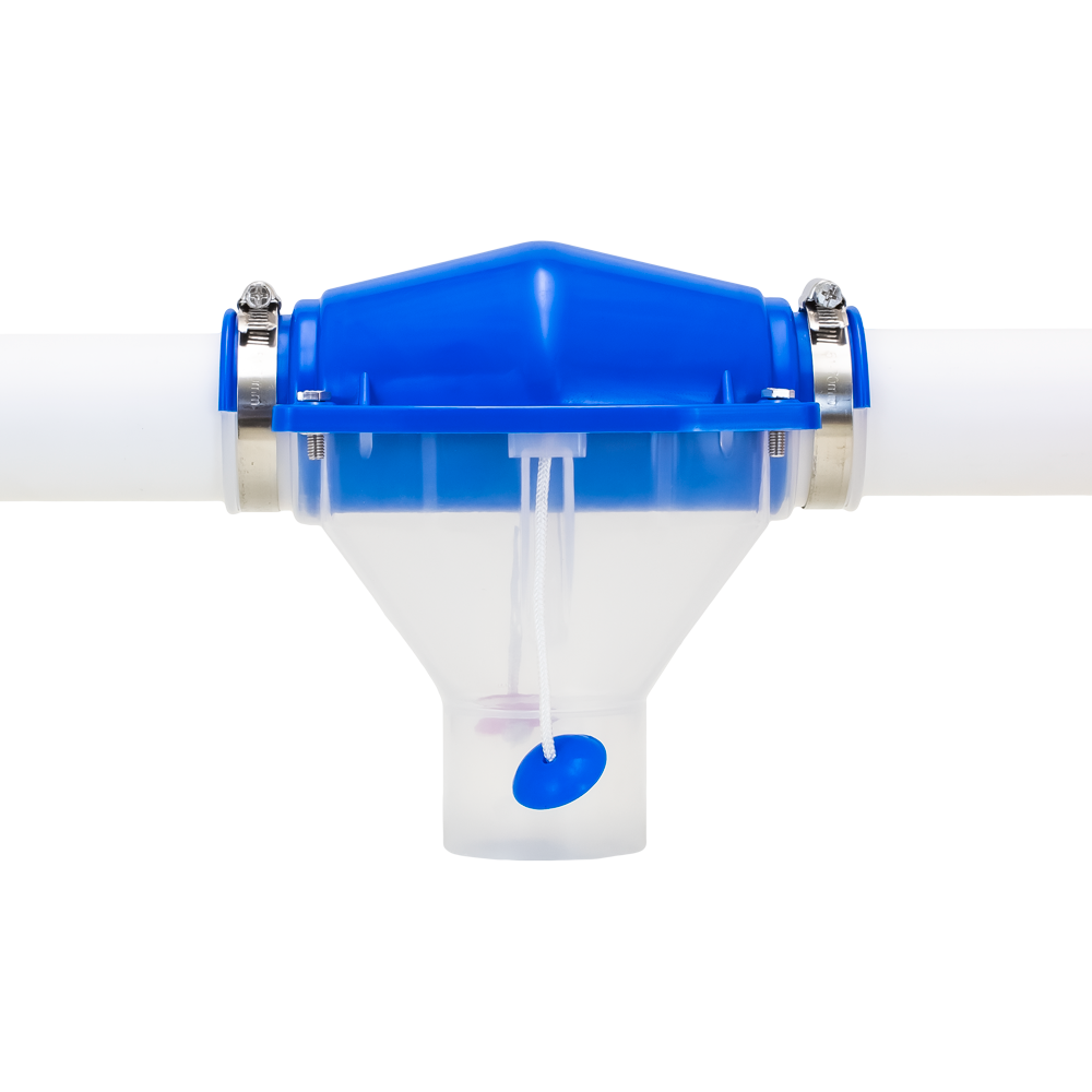 M236 Blue-Clear Pull Cord Feed Drop Kit