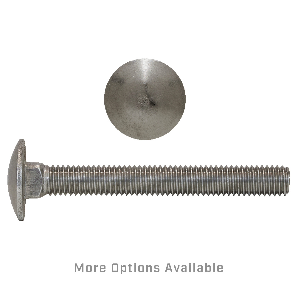 1/2"-13 Carriage Bolt UNC 18.8 SS