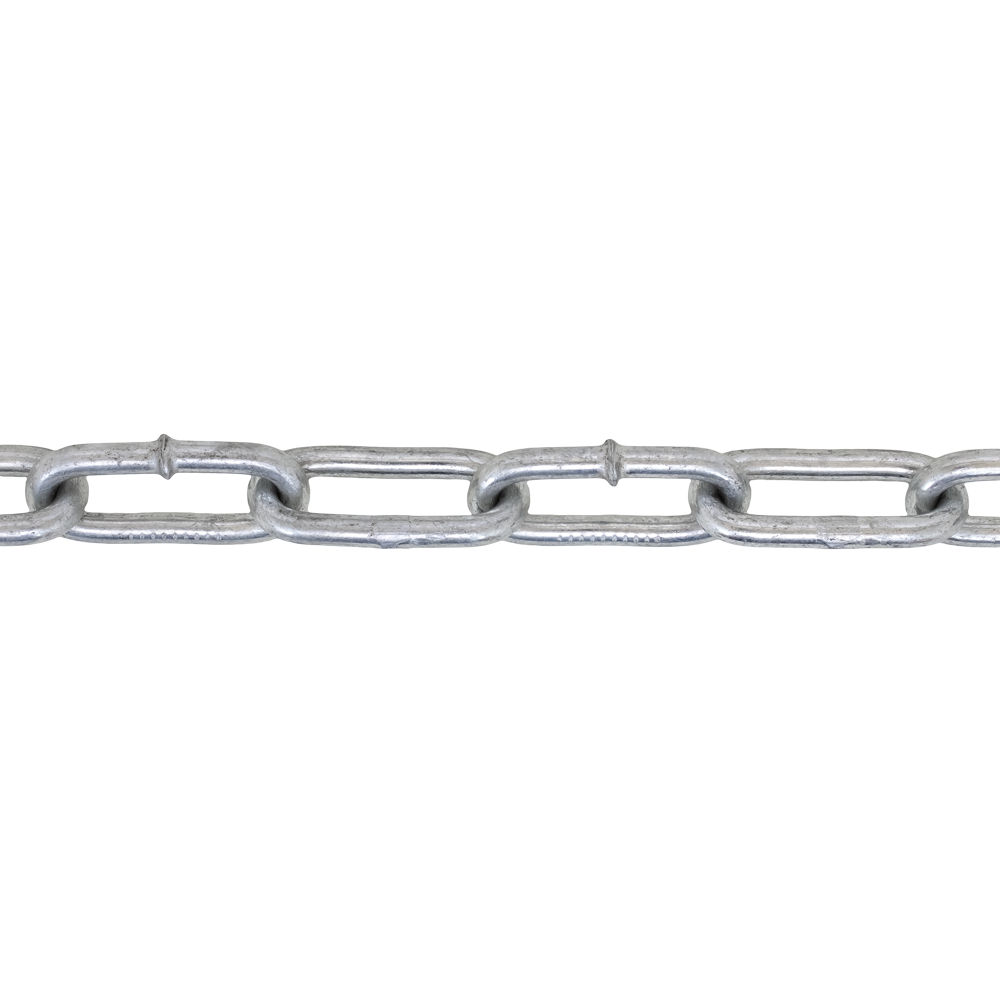 3/16" Grade 30 Proof Coil Chain Electro Galvanized