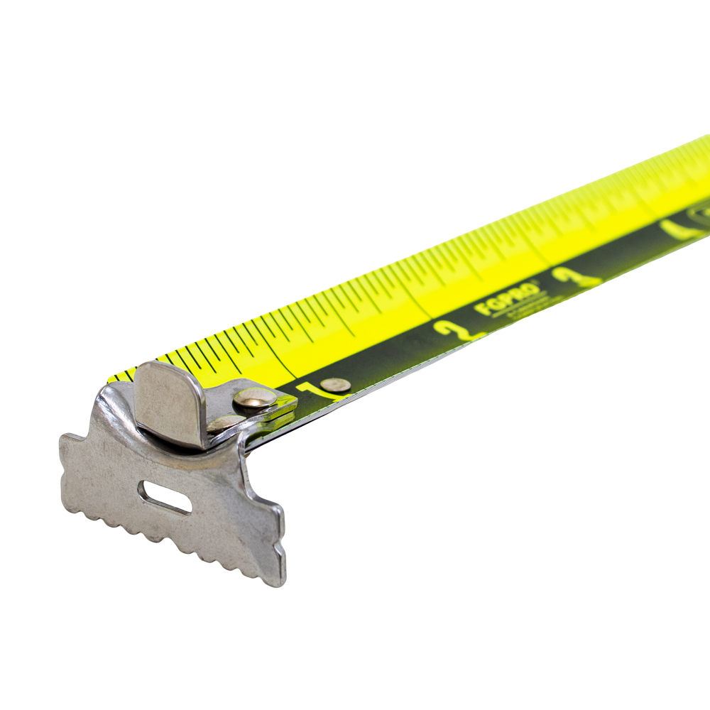 Measuring shop tape blade