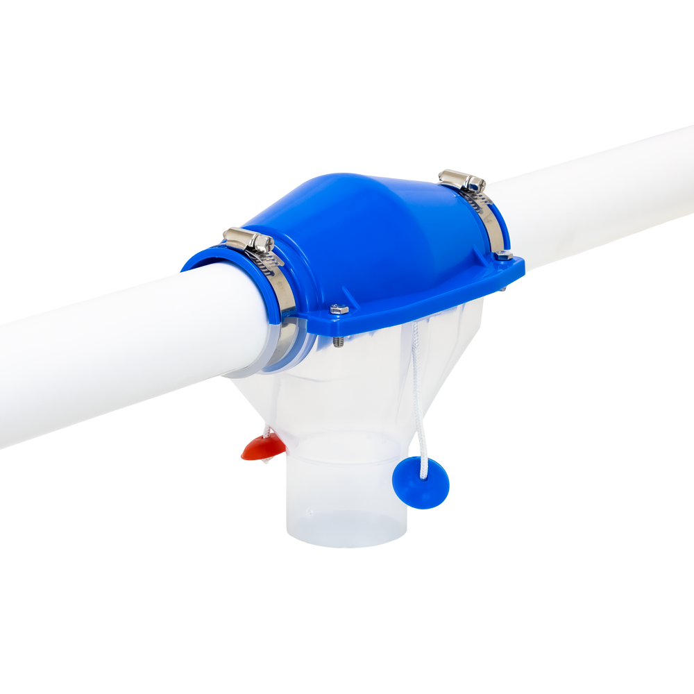 M236 Blue-Clear Pull Cord Feed Drop Kit