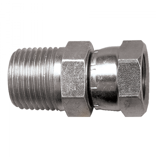 Male Pipe Connector Steel Swivel S1120