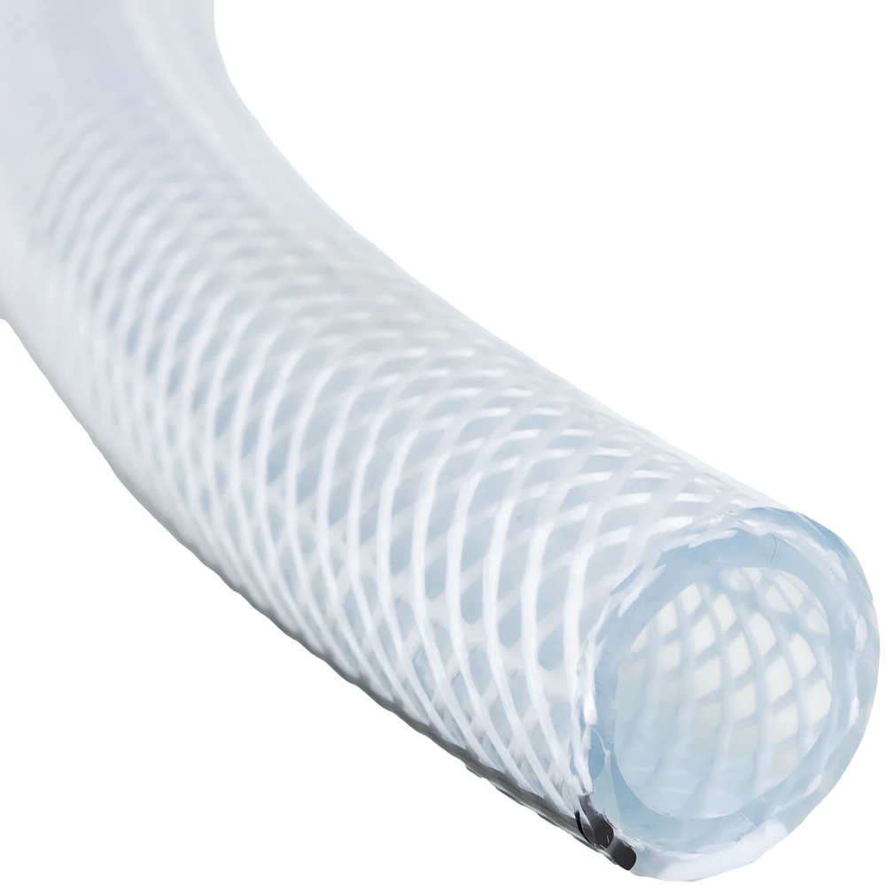 Wasserflo, Clear Fiber Reinforced Braided PVC Hose