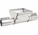 M236 Chain Disk Fill Hopper Kit 304 SS