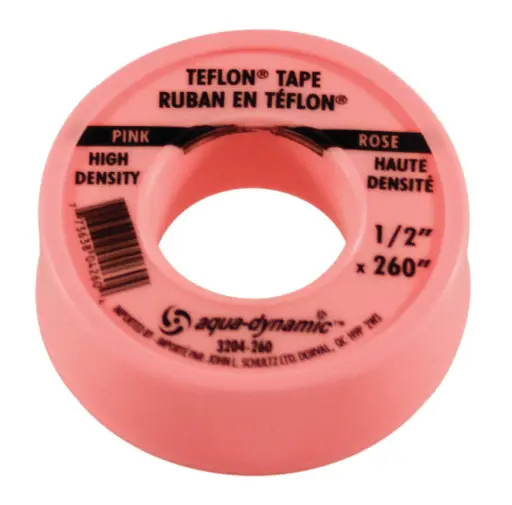 1/2"x 260" Pink Teflon Tape Waterline PTFE Tape UL