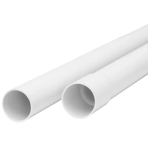 Flex Auger Feed Tube Pipe 10FT White PVC