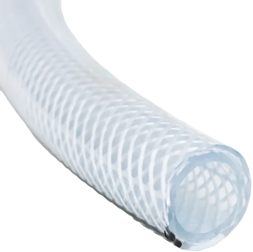Wasserflo, Clear Fiber Reinforced Braided PVC Hose