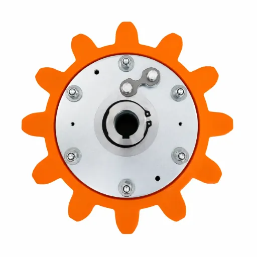 DR1500 Chain Disk Drive Sprocket Assembly cast polyurethane